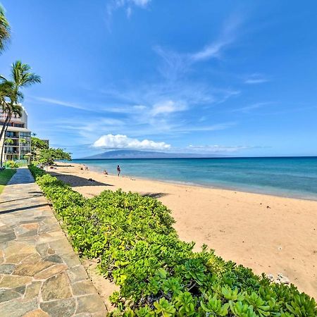 Cute Beachfront Condo With Lanai And Resort Pools Kahana Exterior foto