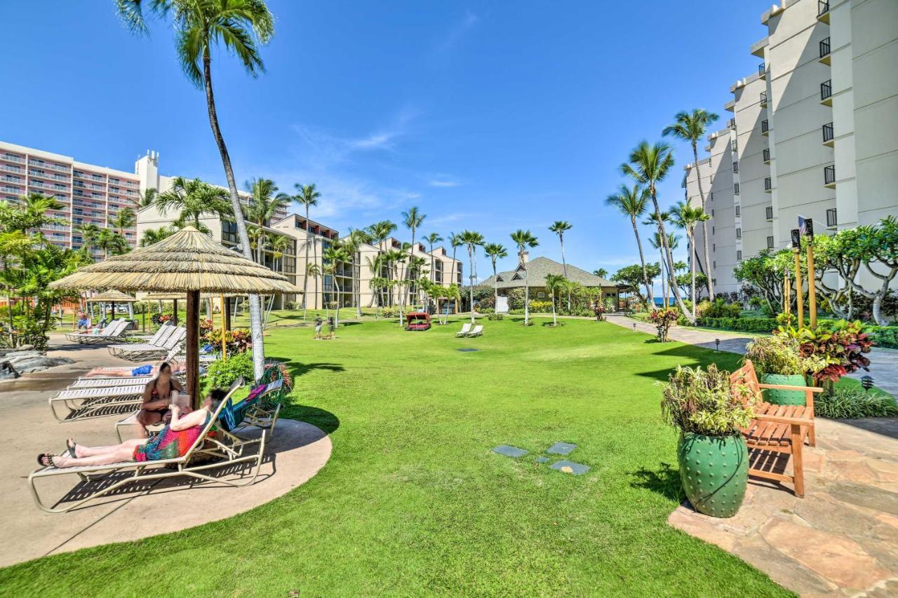 Cute Beachfront Condo With Lanai And Resort Pools Kahana Exterior foto