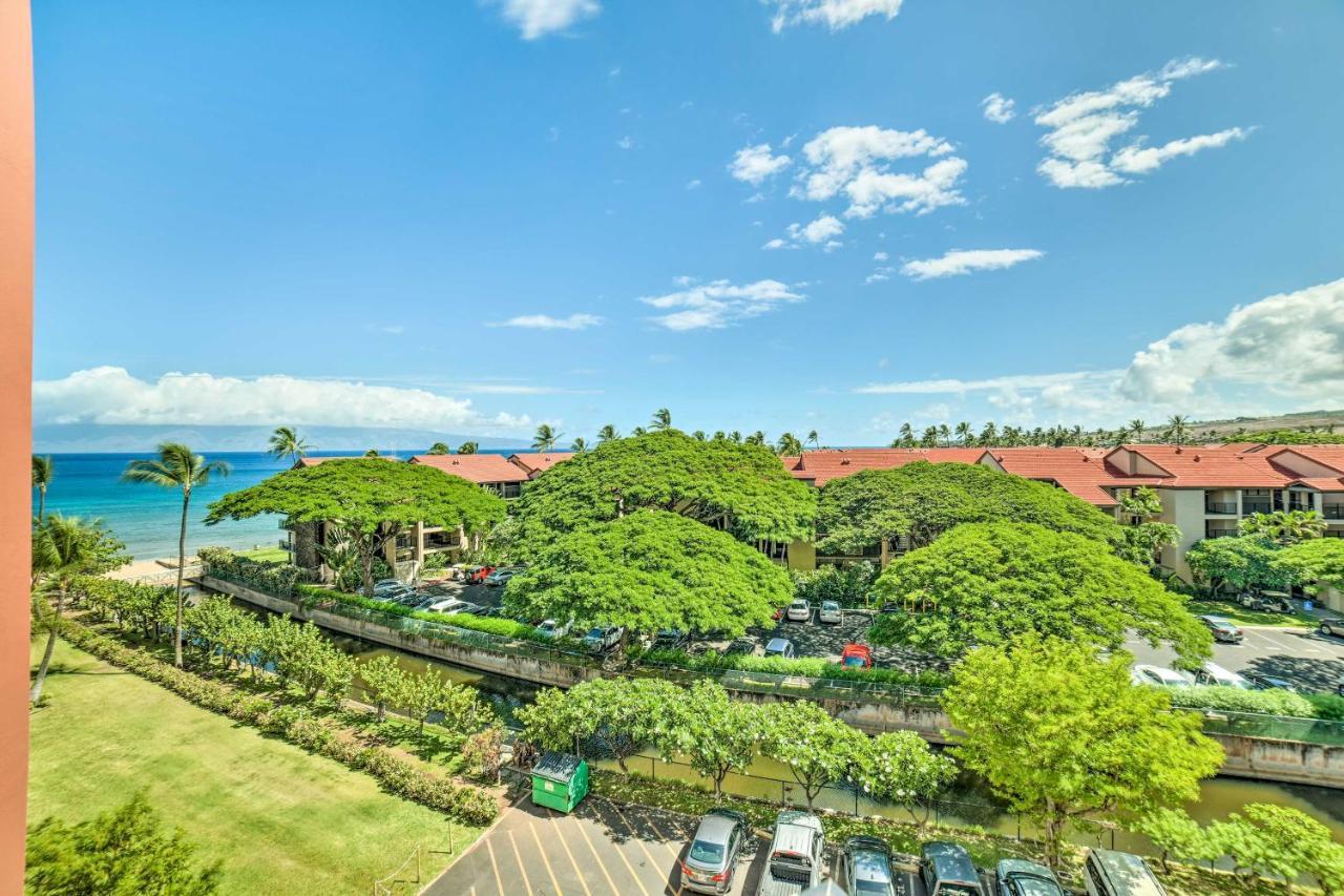 Cute Beachfront Condo With Lanai And Resort Pools Kahana Exterior foto