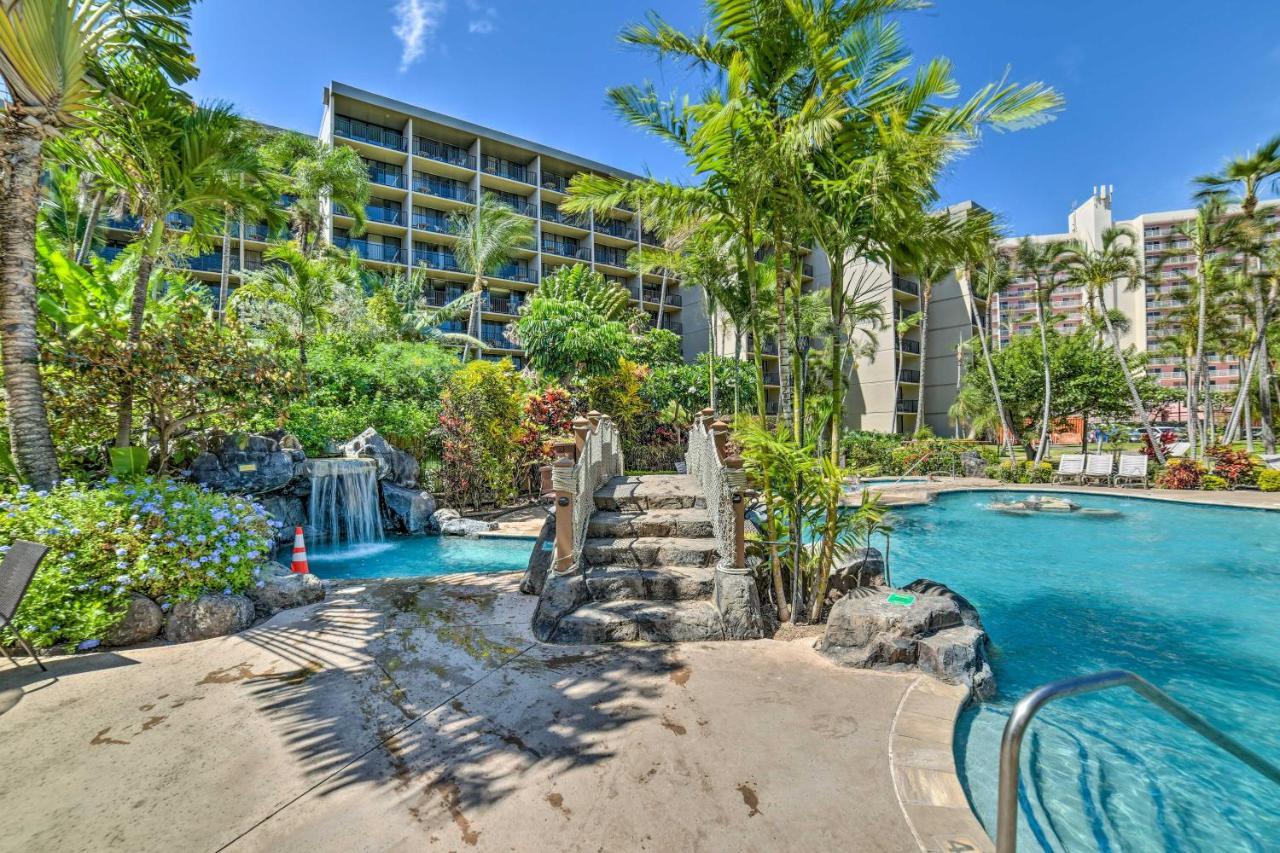 Cute Beachfront Condo With Lanai And Resort Pools Kahana Exterior foto