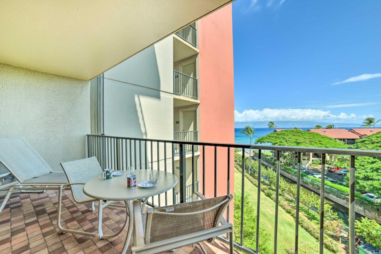 Cute Beachfront Condo With Lanai And Resort Pools Kahana Exterior foto